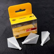 CUESOUL TERO AK4 다트 플라이트 슬림 쉐입 액세서리 3개, 07 Red