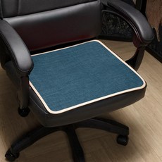 심플한 리넨 사계절 미끄럼 의자방석 쿠션 휴대용 다용도