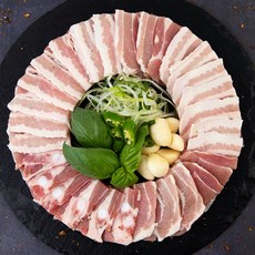 [산들한돈] 냉동 오겹살(대패두께) 1kg(500gx2팩), 1kg, 1박스