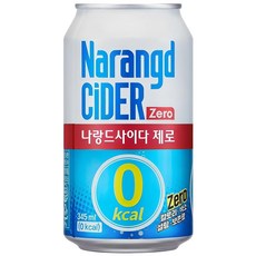 나랑드사이다 제로, 345ml, 24개