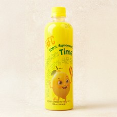 [밋앤밀] 레몬타임 100% 레몬 착즙 NFC 레몬주스 20병(병당 500ml), 20개, 500ml