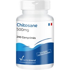 프랑스 비타민트렌드 Vitamin trend Chitosan 키토산 500mg, 5개, 240정