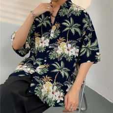 Caramella 하와이안 트래블 셔츠 남방