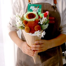 빼빼로와 카피바라 꽃다발 +전용쇼핑백, 1개, 45g