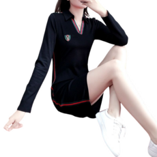 여성용 골프 의류 배구 스포츠 A라인 원피스 F1210