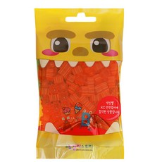 디폼블럭10mm165개 세트&부자재증정, C30_10mm디폼블럭_투명주황색(165개)