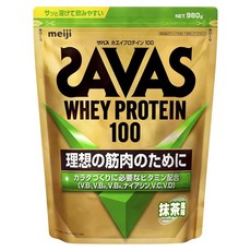 메이지 자바스 웨이 프로틴 100 말차 맛, 1봉, 1개, 980g