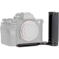 Foto4easy 범용 카메라 측면 손잡이 그립 아르카 스위스 플레이트 포함 캐논 니콘 소니 후지필름 DSLR