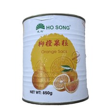 HO SONG 柳橙果粒, 850g, 1個