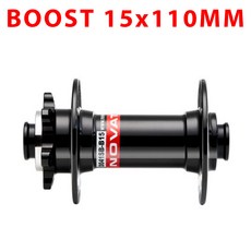 NOVATEC D041SB-B15 BOOST 碟剎桶軸前花鼓 15x110mm, 前花鼓15x110mm, 1個
