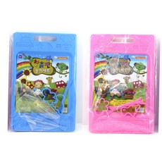 도너랜드 찰흙판 찰흙 몰드 놀이 점토 판 아기클레이, 분홍