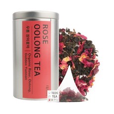 우롱홍차 장미차 홍차 블랜딩차, 2g, 1개, 12개입