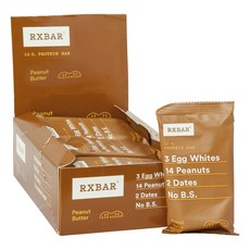 RXBAR 花生醬蛋白棒, 624g, 1盒