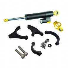 【업그레이드】 Kaabo Wolf Warrior 11인치 스티어링 댐퍼 King GTR 부품, 06 Black Gold