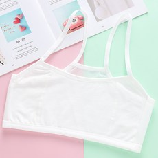 DIU 女童內衣發育期小學生夏季薄款初中生少女文胸兒童防凸點小背心