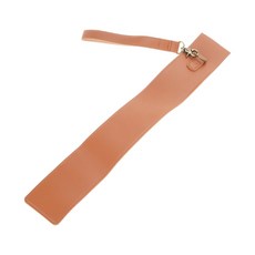 방수 PU 가죽 드럼 스틱 스토리지 가방 드럼 스틱 먼지 방진 보호기 케이스, Light brown