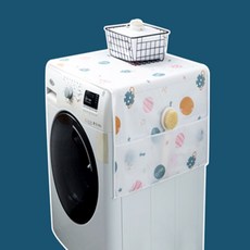 소확샵 방수 냉장고 덮개 건조기커버, 대형 꽃