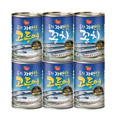 [동원] 꽁치 300g x 2캔 + 고등어 300g x 4캔