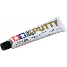 타미야 메이크업 소재 시리즈 No.76 광경화 퍼티 34g 모델용 소재 87076, 1개, 1L, 단일옵션