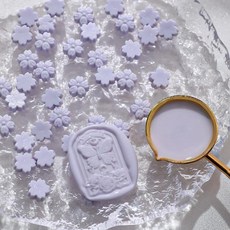 개가방 꽃 모양 씰링 왁스 비즈 카드 봉투 결혼식 초대장 선물 포장 장식에 적합, 1개, 15. A15