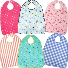 어른 요양병원 어르신 국산 환자용 턱받이 요양원 앞치마 노인 방수, 1개