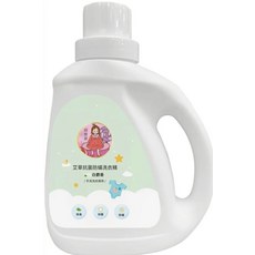 萌寶寶家 艾草洗衣精 清新除臭 溫和潔淨 白麝香 1000g, 1個, 1000L