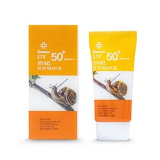 차스코 스네일 선블록 선크림 uv50, 1개, 70ml