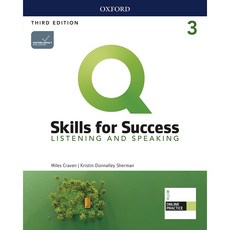 Q Skills for Success: Listening and Speaking 3 Student Book (with Online Practice), Oxford, Q Skills for Success: Listen.., Miles Craven, Kristin Donnal..