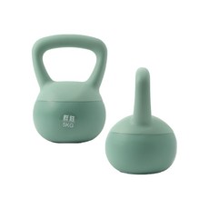 DN 소프트 케틀벨 5kg 그린 웨이트 홈트 헬스 근력운동, 1개
