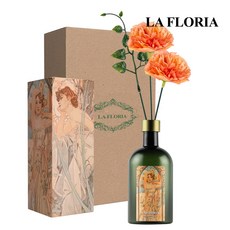 라플로리아 꽃 디퓨저, 1개, 500ml, S5.장미뿜뿜향/B1.카네이션-L12/레드