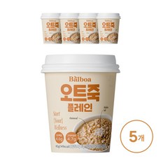 발보아 저당 오트밀 죽 말돈소금 플레인