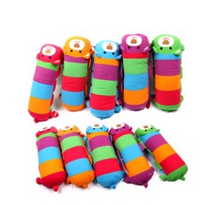 [무료배송]애벌레인형(솜포함)소/바디필로우/인형베개, 그린