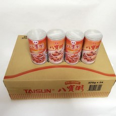 <킹콩푸드>태산 대만 팔보죽 영양죽 중국식품 375gx24개(1박스), 24개