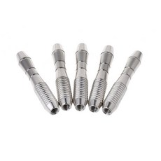 나일론 팁 다트 및 스틸 팁 다트 51mm 16g을위한 5 조각은 도금 합금 다트 교체 배럴 5 개, 5개