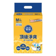 安安ANAN 頂級淨爽成人紙尿褲 L-XL號, 1個, M號