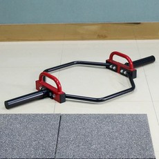 트랩바 기구 스쿼트 중량봉 바벨 장비 데드트 역도봉, 레드 손잡이, 1개, 1g