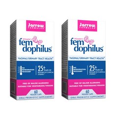 Jarrow FORMULAS 賈羅公式 女性口服乳酸菌膠囊, 60顆, 2罐