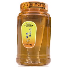 100% 국내산 지리산 천연 벌꿀 아카시아꿀 2.4kg, 1개