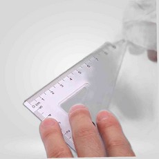 투명 직각삼각자 수학교구 눈금자 제도용품, 상세페이지 참조, 상세페이지 참조, 상세페이지 참조