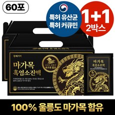 황제기력 프리미엄 울릉도 마가목 흑염소 진액 30p, 2.1L, 2박스