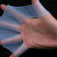 [유마누] 속도상승 수영용품 개구리손가락 개구리 물갈퀴 L