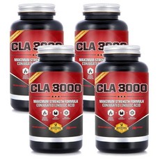 비타모프 랩스 CLA 3000 공액 리놀레산 소프트젤 180정, 4개