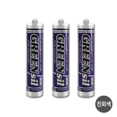 진회색 실리콘 다우그린실808 무초산, 3개