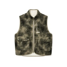 매장정품 와키윌리 WACKY WILLY 리버시블 플리스 베스트 패턴 WA2503JK15TC 120681