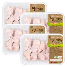 마니커 닭터의자연 국내산 무항생제 냉장 닭봉 윗날개, 4개