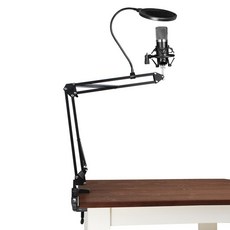 마이크 관절형 암 붐 1/4 나사 스탠드 브이로그 강의 방송 촬영 장비 MCL, ** 본상품선택, 1개