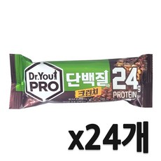 오리온 닥터유 프로 단백질바 크런치, 70g, 24개