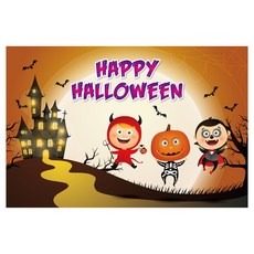 할로윈 데이 현수막 1326