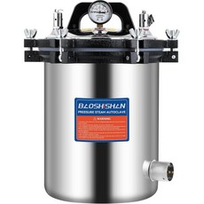 바오시샨 12L 스팀 오토클레이브 12.7 QT 스테인리스 휴대용 압력 오토클레이브 1KW 110V, 바오시샨 12L 스팀 오토클레이브 12.7 QT 스테인