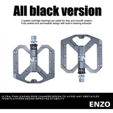 산악 미끄럼 방지 자전거 Mtb 야외 자동 플랫폼, 1개, 타이타늄